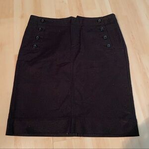 💥5/$25 Gap women’s black  skirt in‎ size 2